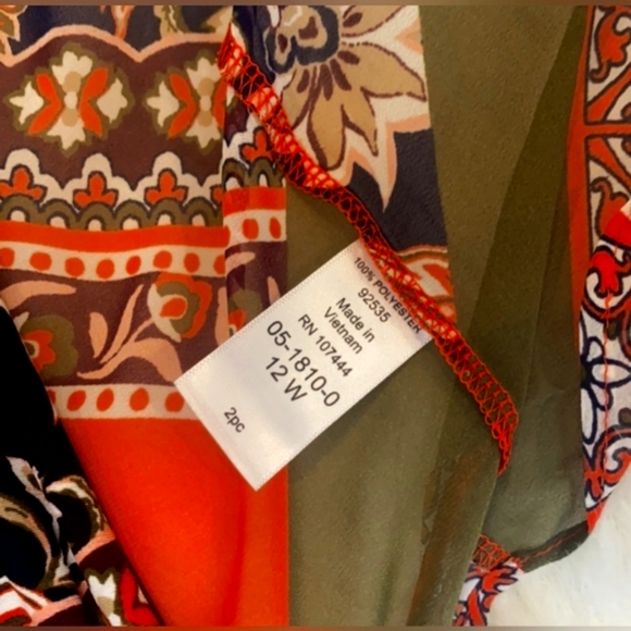 Jessica London plus size two-piece boho style maxi dress - Picture 2 of 15